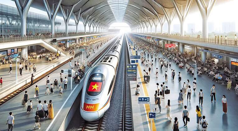 Những xã, phường ở Ninh Bình sau sáp nhập có đường sắt tốc độ cao đi qua