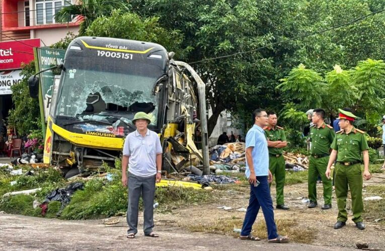 Danh tính 9 nạn nhân tử vong trong vụ lật xe khách tại Hà Tĩnh