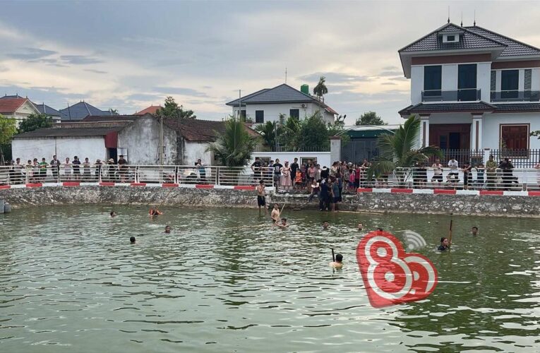 Xã Triệu Việt Vương: Một học sinh đuối nước thương tâm khi tắm ao