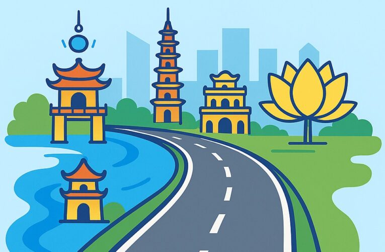 Hưng Yên chuẩn bị triển khai siêu dự án giao thông 9.300 tỷ dọc sông Hồng, trục di sản Thăng Long – Phố Hiến – Tam Chúc – Bái Đính – Chùa Hương sắp được kết nối