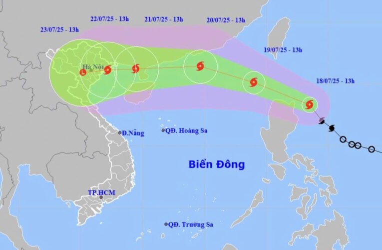 TIN BÃO KHẨN CẤP (CƠN BÃO SỐ 03) – hồi 10h00 ngày 21/7/2025