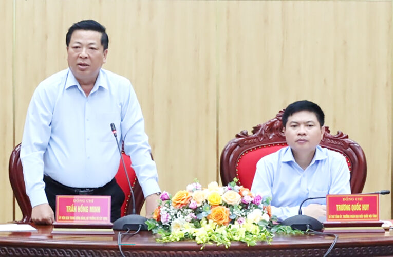 Bộ trưởng Trần Hồng Minh: Xây sân bay quốc tế tại Ninh Bình là cần thiết và chiến lược