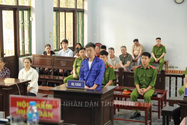 Tòa án nhân dân tỉnh Hưng Yên tuyên phạt bị cáo 13 năm 9 tháng tù về hành vi dùng thuốc n:ổ mưu sá:t người thân.
