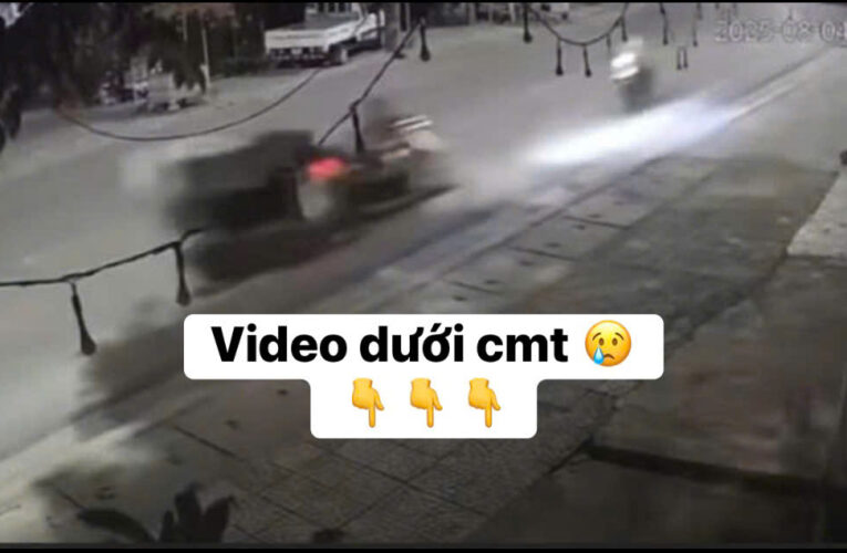 Video toàn cảnh vụ TNGT: Đi thế này thì ai đỡ nổi