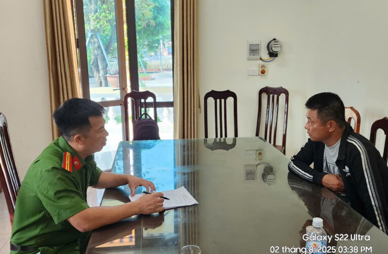 Công an xã Tân Thuận: Quyết liệt ra quân tấn công trấn áp tội phạm