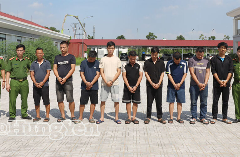 Công an Hưng Yên: Kịp thời bắt giữ nhóm đối tượng trộm cắp, tiêu thụ tài sản