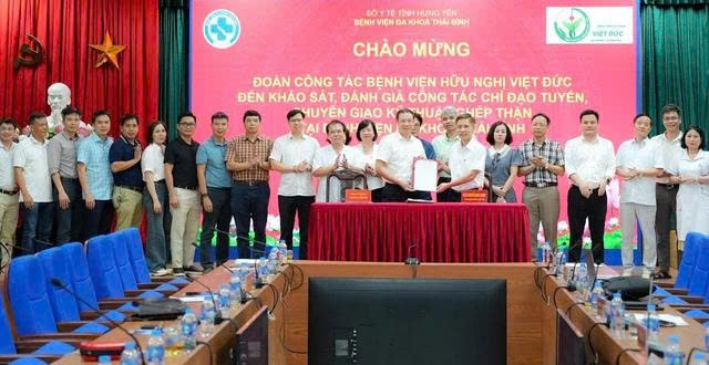 Bệnh viện Hữu nghị Việt Đức hỗ trợ, chuyển giao kỹ thuật ghép thận cho Bệnh viện Đa khoa Thái Bình