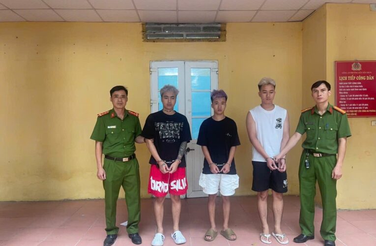 Công an phường Mỹ Hào phát hiện nhóm đối tượng sử dụng trái phép chất maituy