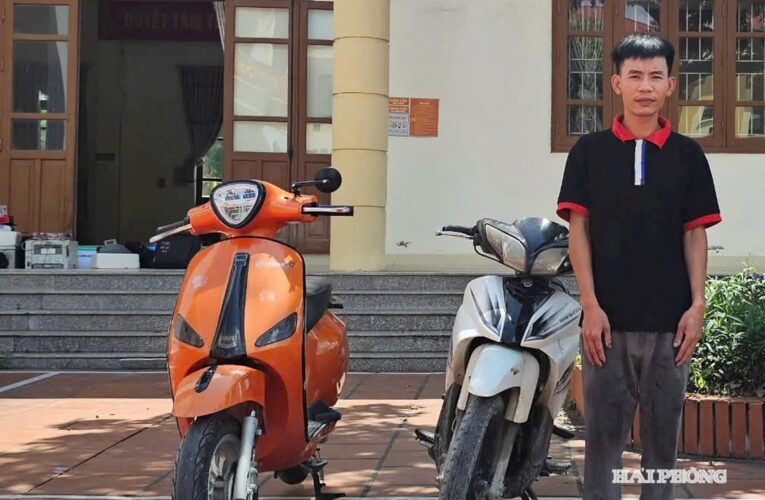 Để lại xe cũ, trộm cắp xe máy điện mới