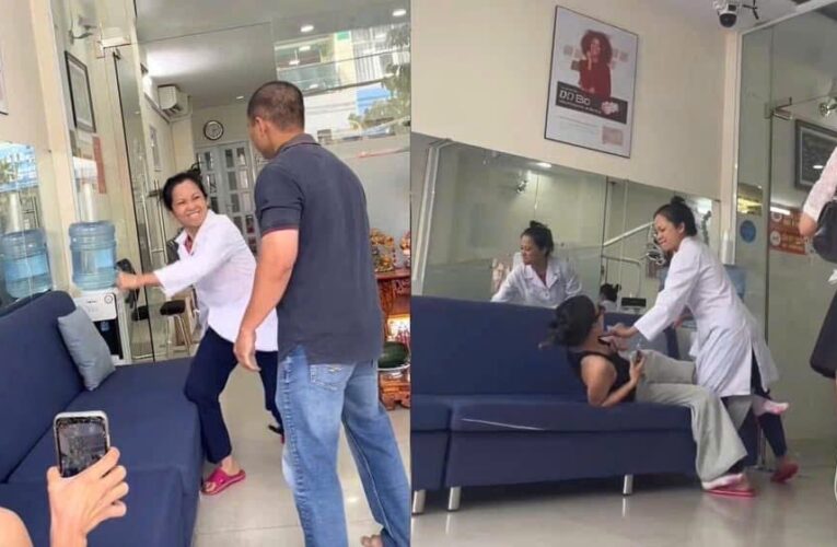 [Video] Chủ cơ sở nha khoa bị tố tương tác vật lý khách hàng, đập phá tài sản của khách. Công an vào cuộc điều tra