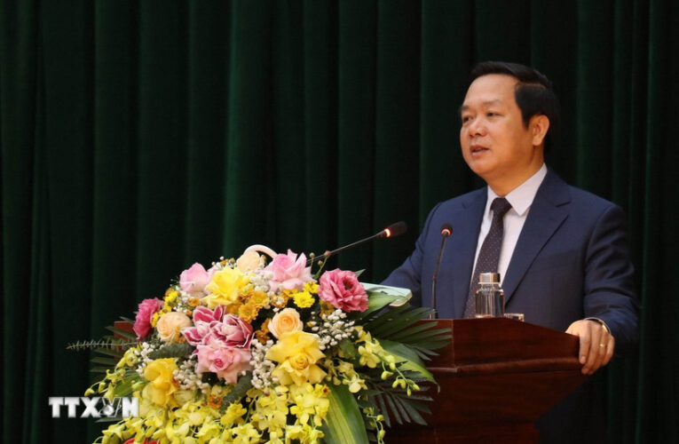 Chủ tịch UBND tỉnh Ninh Bình Phạm Quang Ngọc làm Phó bí thư Tỉnh ủy Hưng Yên